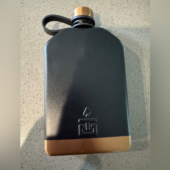 Tempercraft Other - Black and Gold Flask TemperCraft Stainless Steel